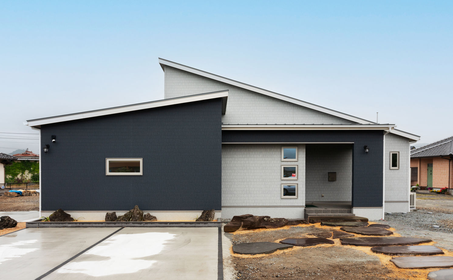 タナカホームズ 【間取り図有／2700万円／平屋46坪／全館空調／ガレージ】アメリカのライフスタイルを再現した個性的な平屋の建築実例画像