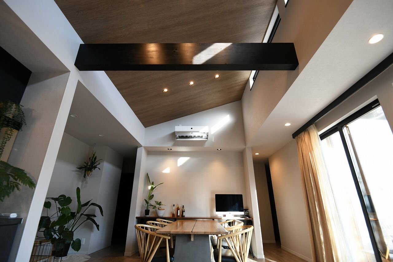 グローバルハウス 【韮崎市／平屋／まほうびん住宅】気兼ねなく、伸び伸びと楽しむ。自分たちだけの空間の建築実例画像2