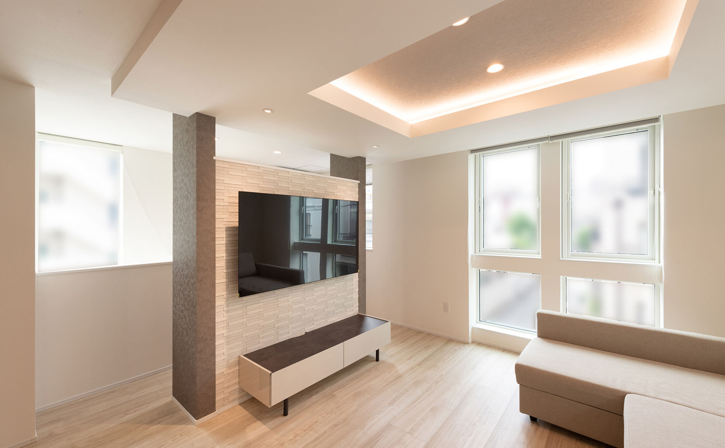 小林住宅 【大阪府/30坪/インナーガレージ/屋上バルコニー/間取り】家族の時間もひとりの時間も愉しむ3階建ての家の建築実例画像5