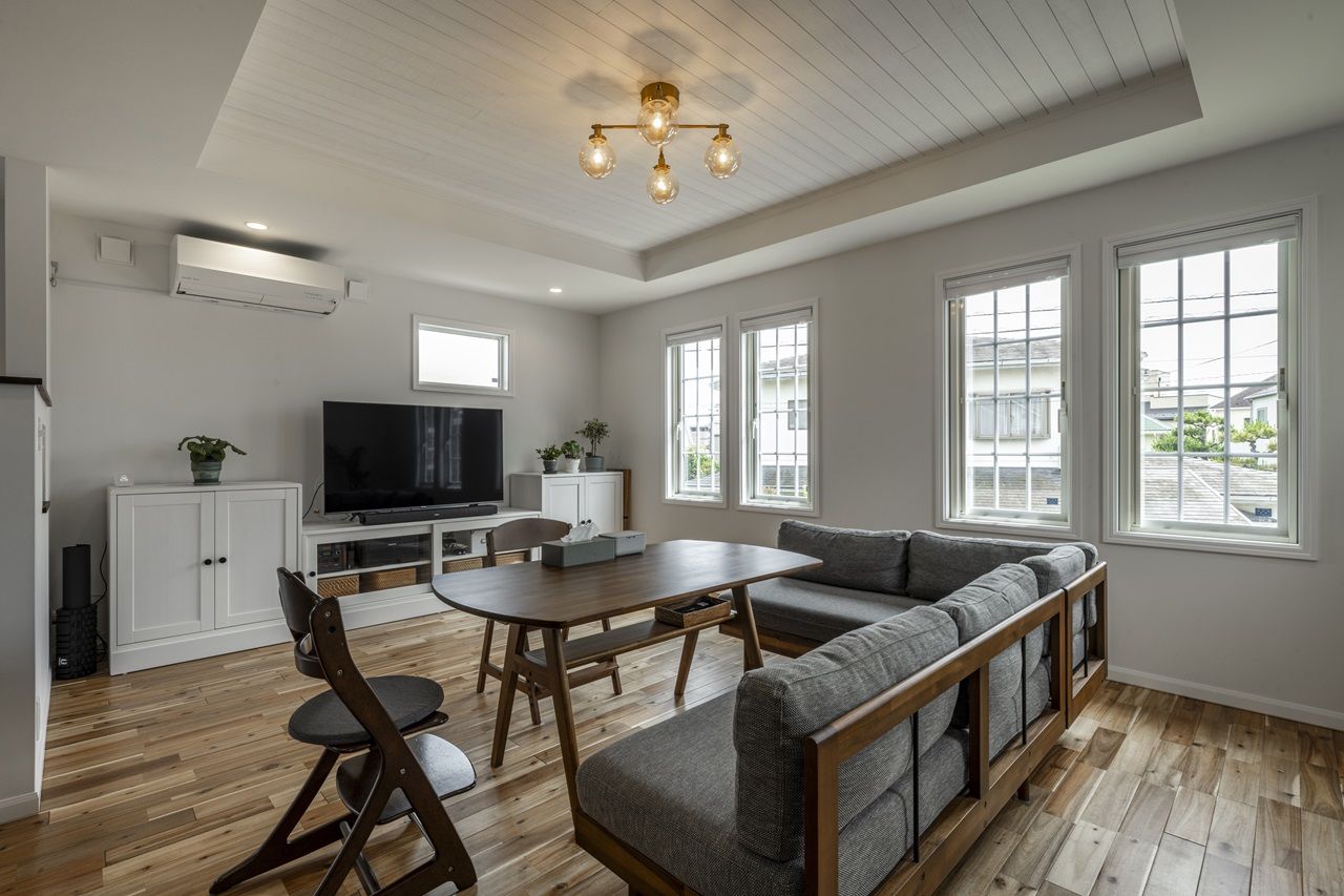 田辺工務店　一級建築士事務所 【藤沢市/4LDK/2階リビング】気分はまるで西海岸。好みをとことん追求したアメリカンスタイルの住まいの建築実例画像3