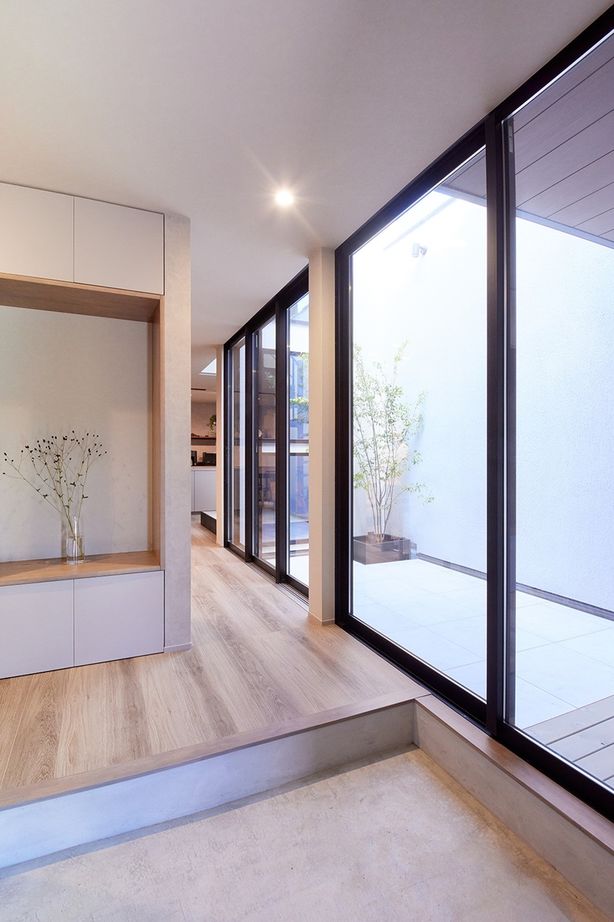 田辺工務店　一級建築士事務所 【鎌倉市/3LDK/中庭】明るさと抜け感を大切にした中庭付きの住まいの建築実例画像5