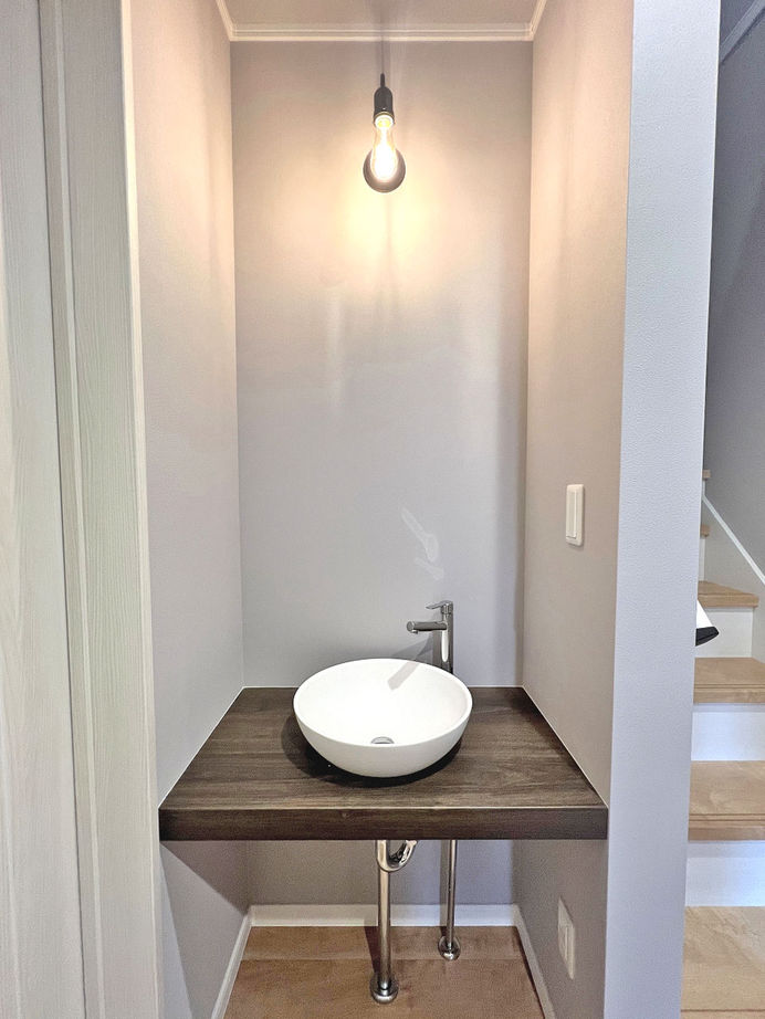 大成住宅 【SLDK/SIC/WIC/書斎/ランドリースペース/間取り図有】家事楽アイディアが詰まった北欧モダンな家の建築実例画像9