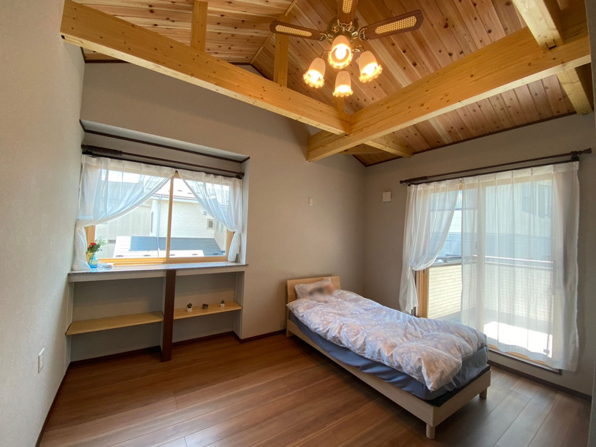 タクミホーム（八戸市） 【1800万円台／吹抜けリビングの4LDK】子ども達の声が聞こえる空間づくり。完成見学会を参考に家をイメージの建築実例画像7