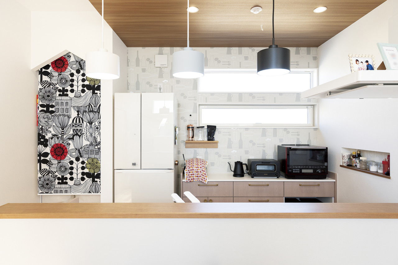 倉敷ハウジング(パナソニックビルダーズグループ) 【2000～2499万円／間取図有／スキップフロア／ダウンフロアリビング】どこにいても家族がつながる理想の家の建築実例画像3