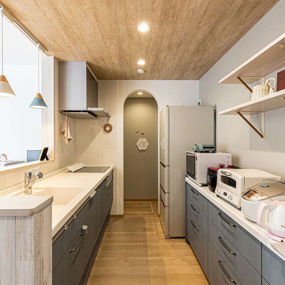 倉敷ハウジング(パナソニックビルダーズグループ) 【2700万円台/プロヴァンス風/中庭/キャットウォーク】思う存分にインテリアと暮らしを楽しむ工夫満載の家の建築実例画像4