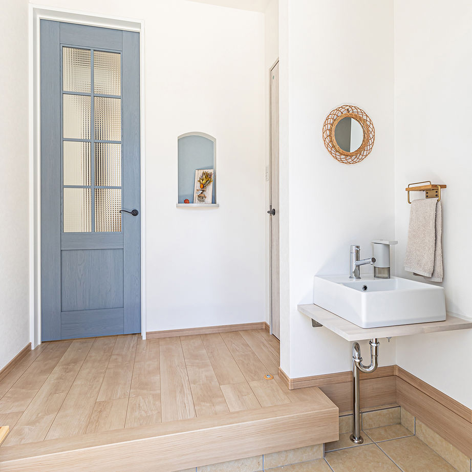 倉敷ハウジング(パナソニックビルダーズグループ) 【2700万円台/プロヴァンス風/中庭/キャットウォーク】思う存分にインテリアと暮らしを楽しむ工夫満載の家の建築実例画像8