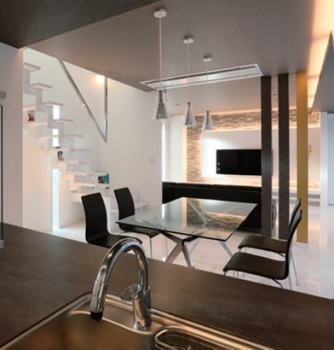 栃木ハウス 非日常と暮らし易さのバランスが、住まい手の心地よさを創出の建築実例画像5