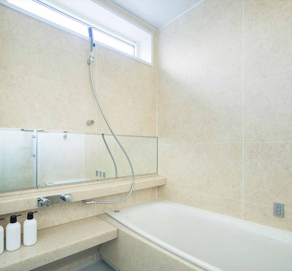 栃木ハウス 淡い光と素材が織りなす癒し空間。狭小地でも心地よく過ごす、美しきデザイン住宅の建築実例画像16