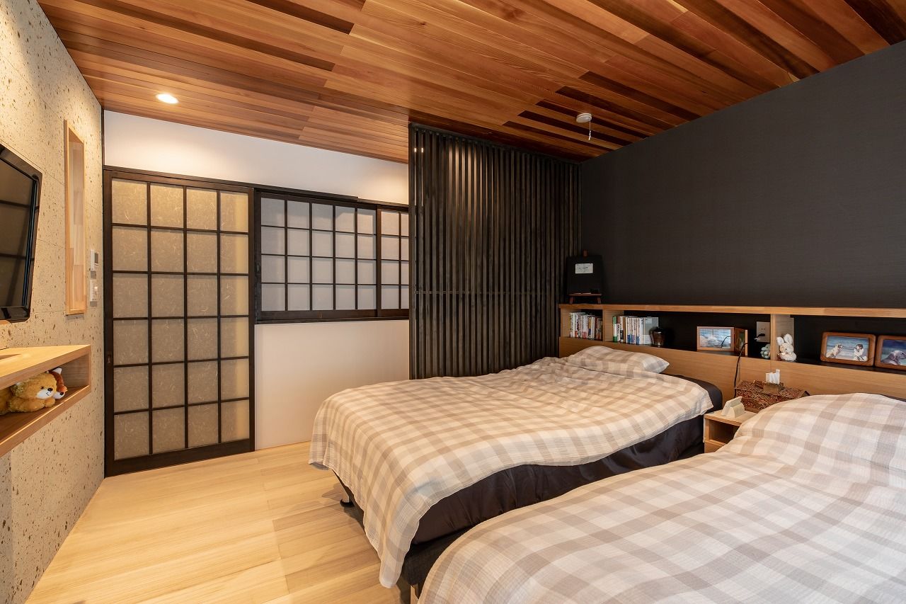 栃木ハウス 美しき和のデザインと、上質な素材感が織りなす非日常。気品あふれる優美な邸宅の建築実例画像8