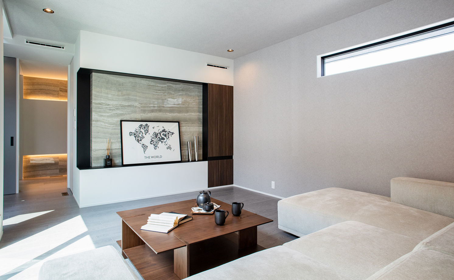 栃木ハウス テラスからの陽光を室内に取り込む「プライベートテラス」で内と外をつなぐ開放感のある住まいの建築実例画像4