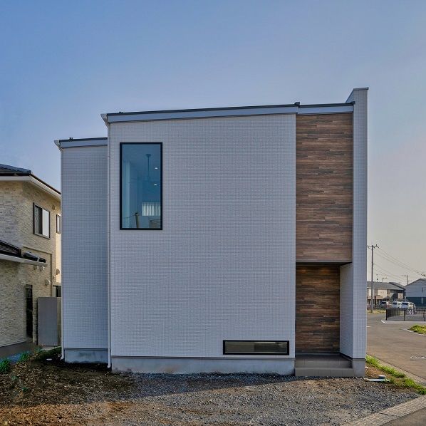 栃木ハウス ライフプランに寄り添ったシンプルモダンな機能性住宅の建築実例画像1