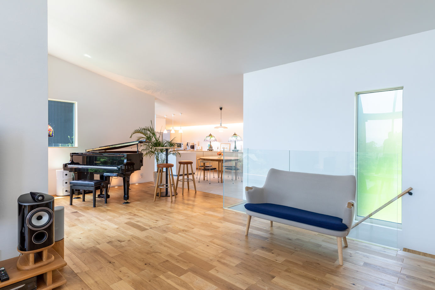 栃木ハウス 雁行する斜面の家の建築実例画像4