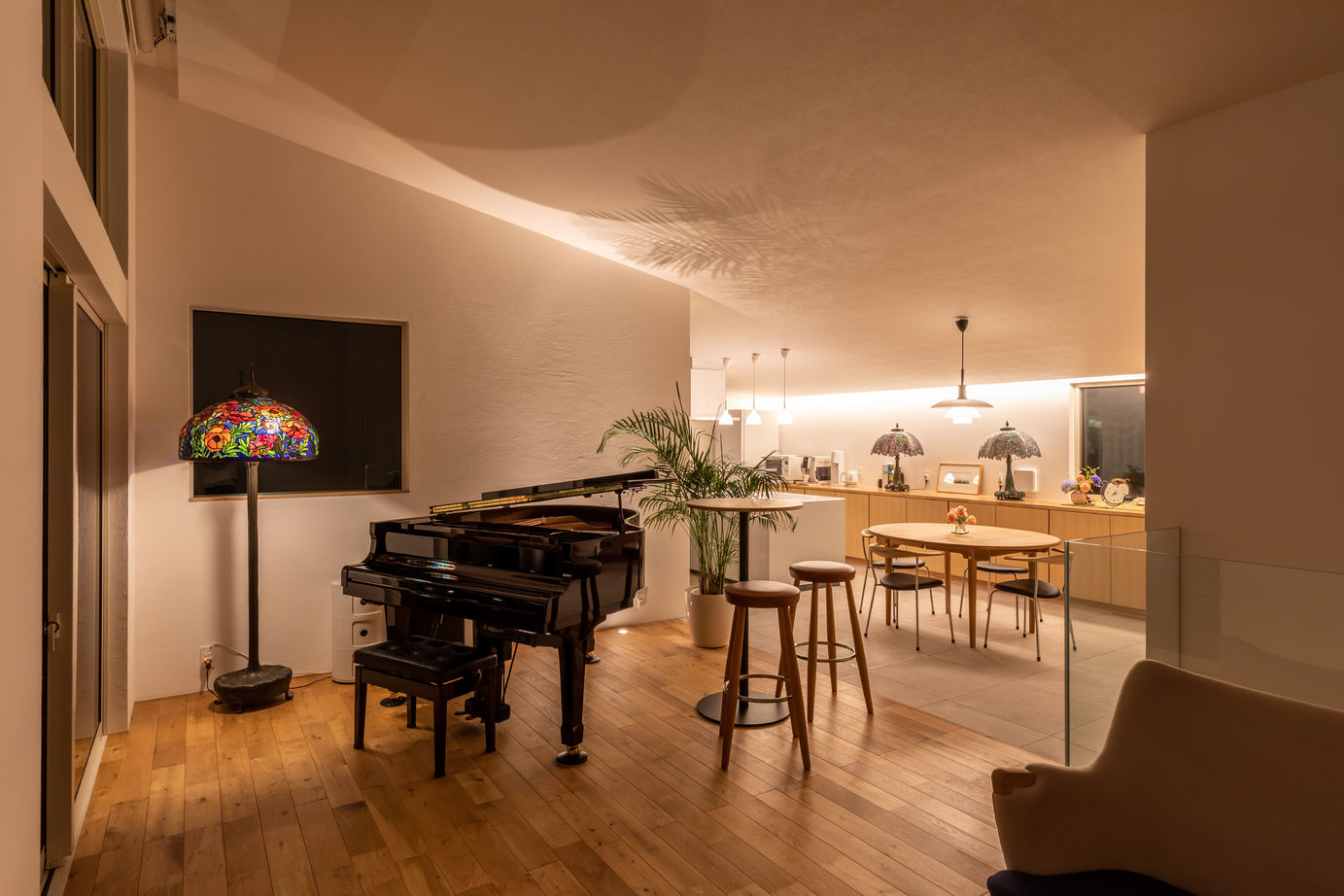 栃木ハウス 雁行する斜面の家の建築実例画像7