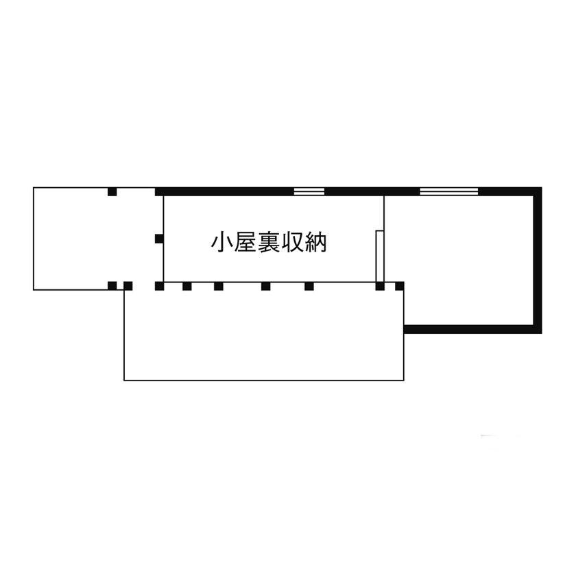 BLISS 【17坪/1500～1999万円/狭小地/間取り図有】限られた敷地に建てた、ガレージ付き二世帯住宅の間取り図（5K以上）ロフト