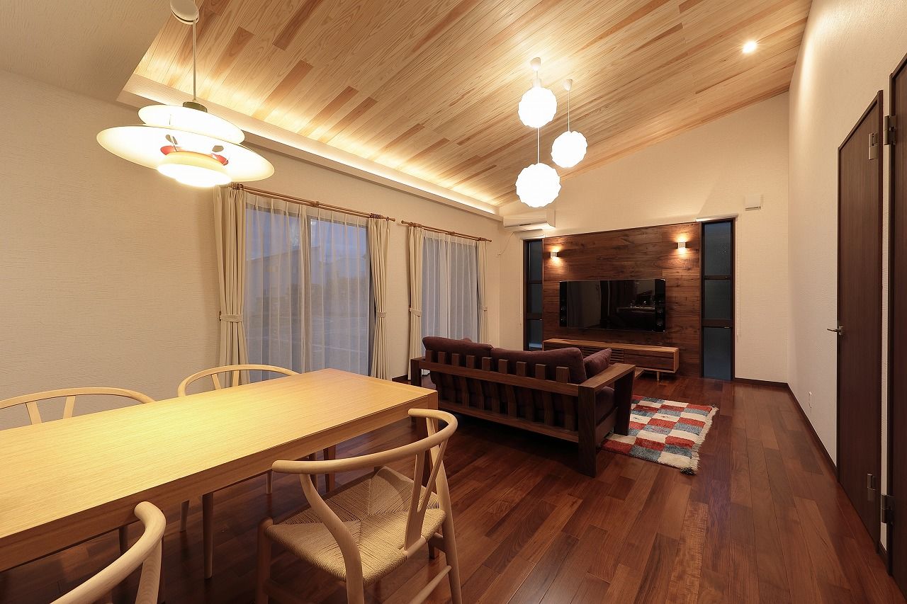 平屋専門店　平屋工房 【本体価格1950万円/30.1坪/平屋】スタイリッシュでオシャレなL字型の平屋の建築実例画像3