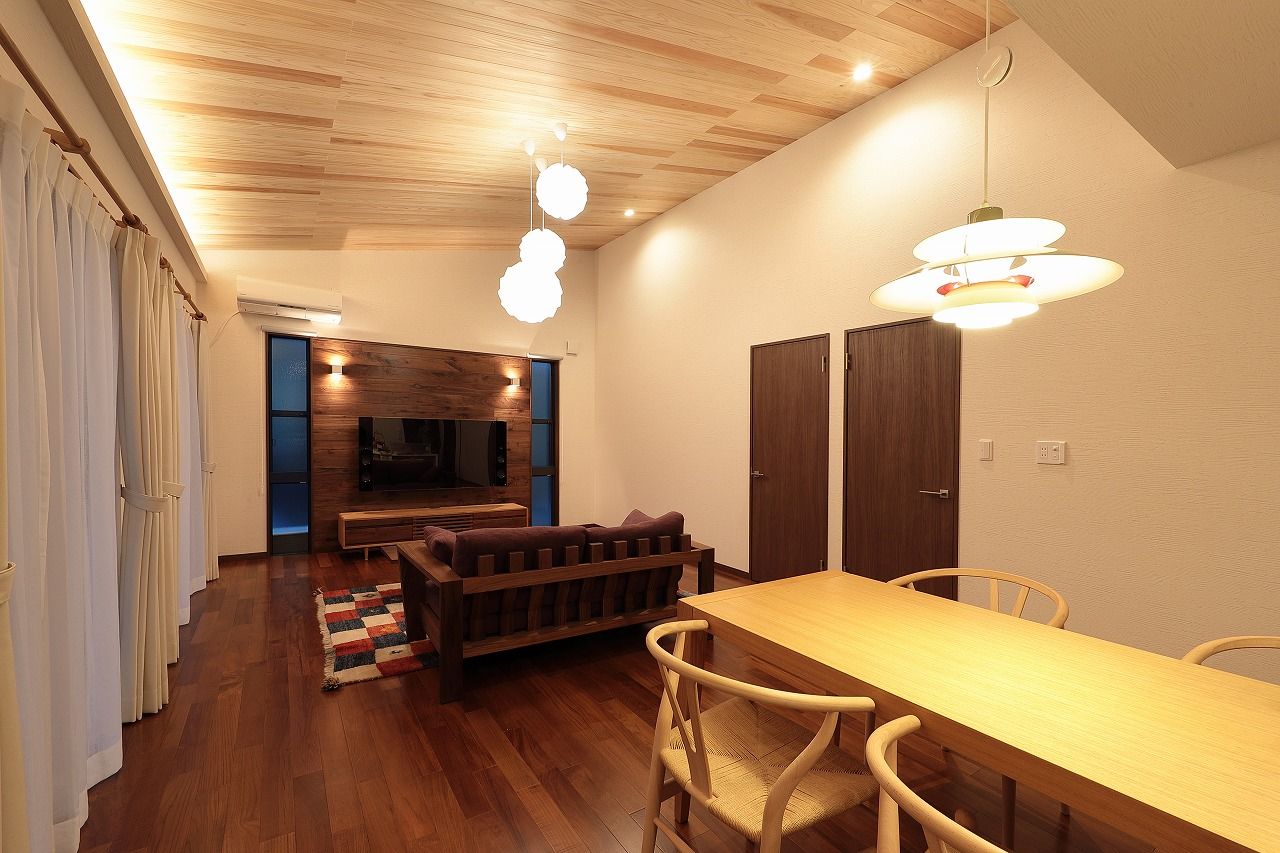 平屋専門店　平屋工房 【本体価格1950万円/30.1坪/平屋】スタイリッシュでオシャレなL字型の平屋の建築実例画像4