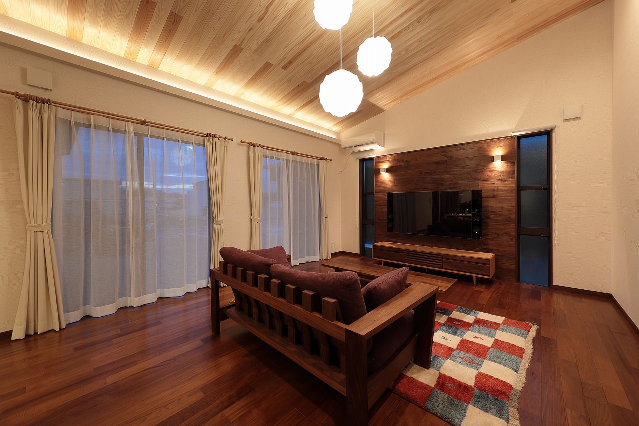 平屋専門店　平屋工房 【本体価格1950万円/30.1坪/平屋】スタイリッシュでオシャレなL字型の平屋の建築実例画像5