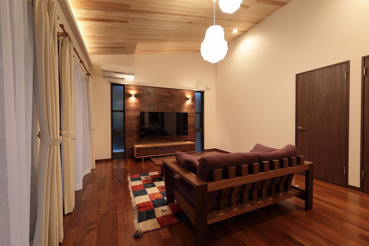 平屋専門店　平屋工房 【本体価格1950万円/30.1坪/平屋】スタイリッシュでオシャレなL字型の平屋の建築実例画像6