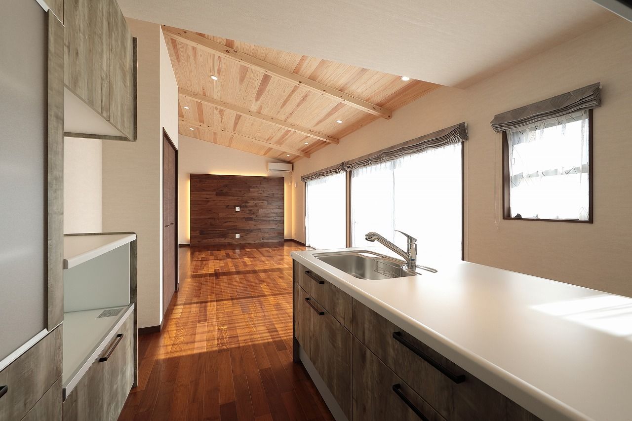 平屋専門店　平屋工房 【本体価格2400万円/35坪/平屋】室内に居ながら外と繋がり、自然を感じる家の建築実例画像6