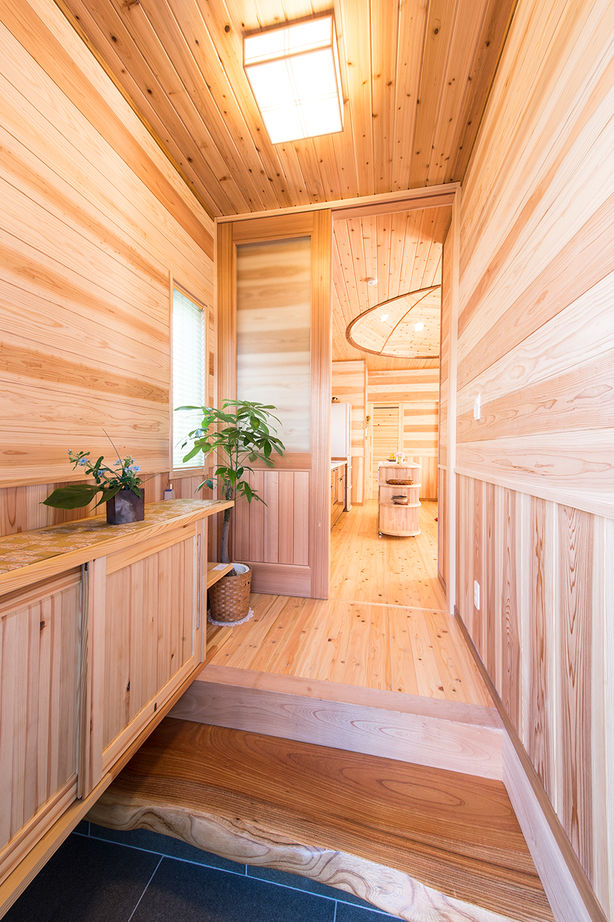 Inoue・Giken 井上技建 【自然素材×平屋】真ん中にドームがある、木の香り漂う住まいの建築実例画像5