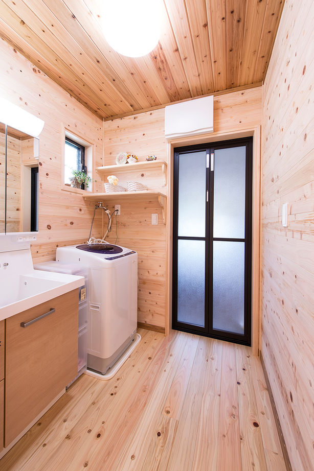 Inoue・Giken 井上技建 【自然素材×平屋】真ん中にドームがある、木の香り漂う住まいの建築実例画像6