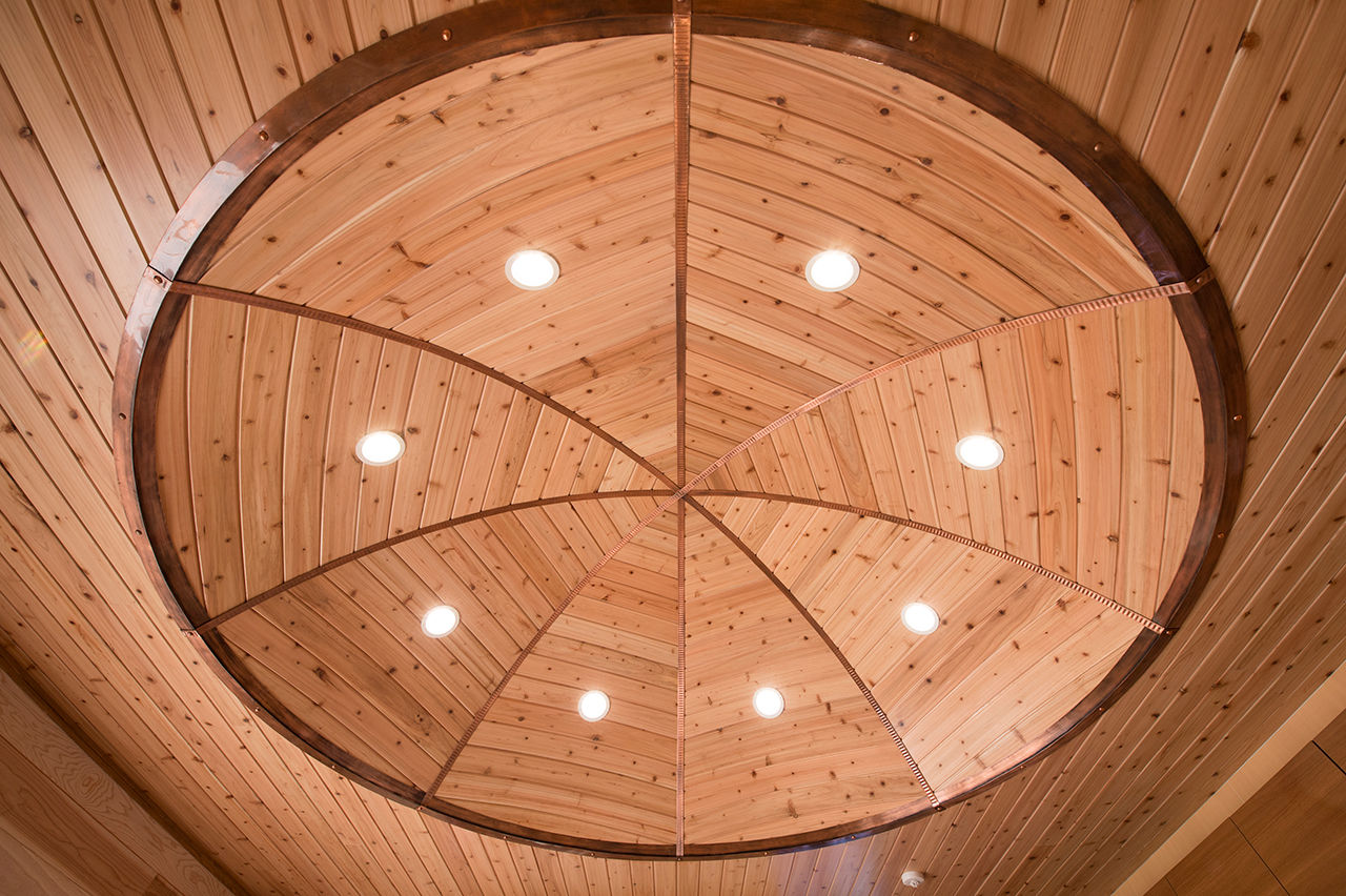 Inoue・Giken 井上技建 【自然素材×平屋】真ん中にドームがある、木の香り漂う住まいの建築実例画像8