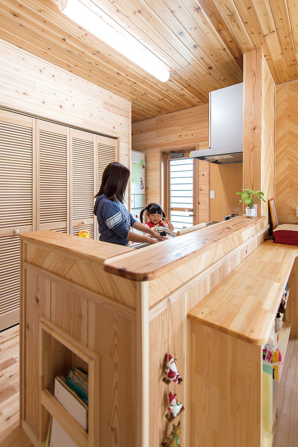 Inoue・Giken 井上技建 【木の家×ブランコ】「この予算では絶対ムリだろうなあ」からの･･･サプライズな結末！【間取図掲載】の建築実例画像6