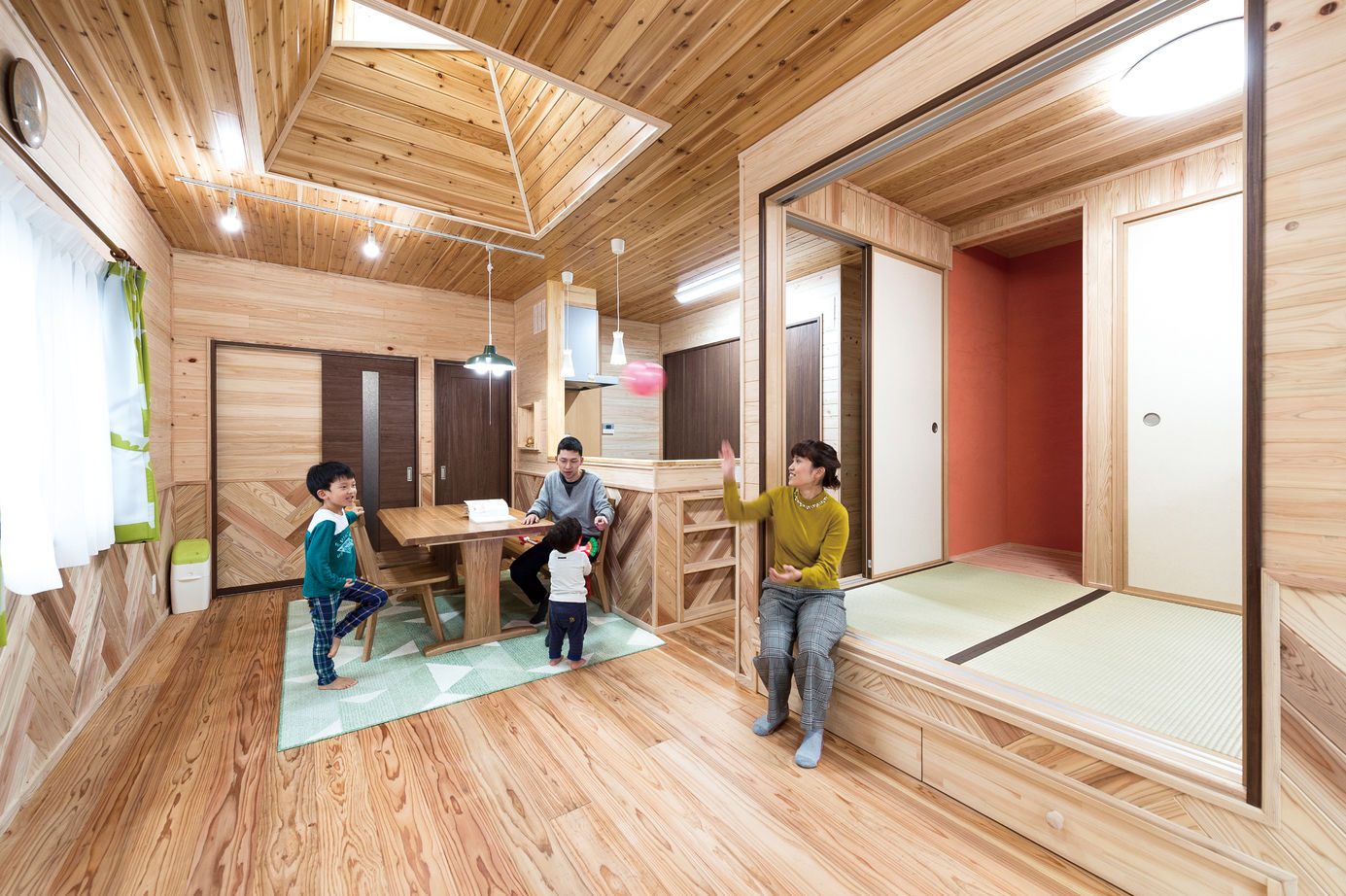 Inoue・Giken 井上技建 【天然素材/1000万～1999万円】迷ったら「社長にお任せ！」。職人たちと素材を活かす家づくりの建築実例画像4