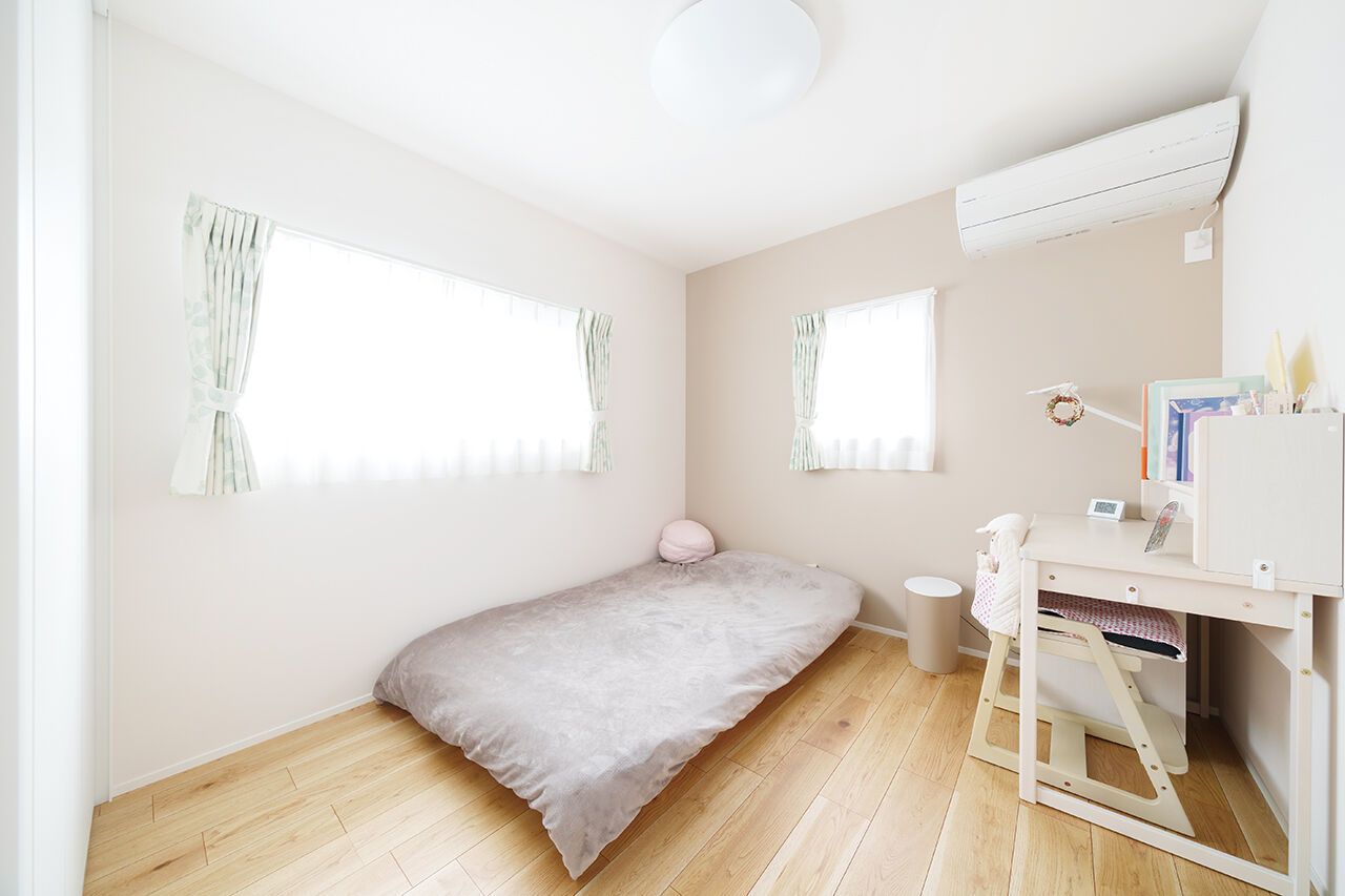 マルイチ 【滋賀県｜間取り有】グリーンの外壁が印象的。家事動線にこだわった家族4人が快適に暮らせる住まいの建築実例画像9