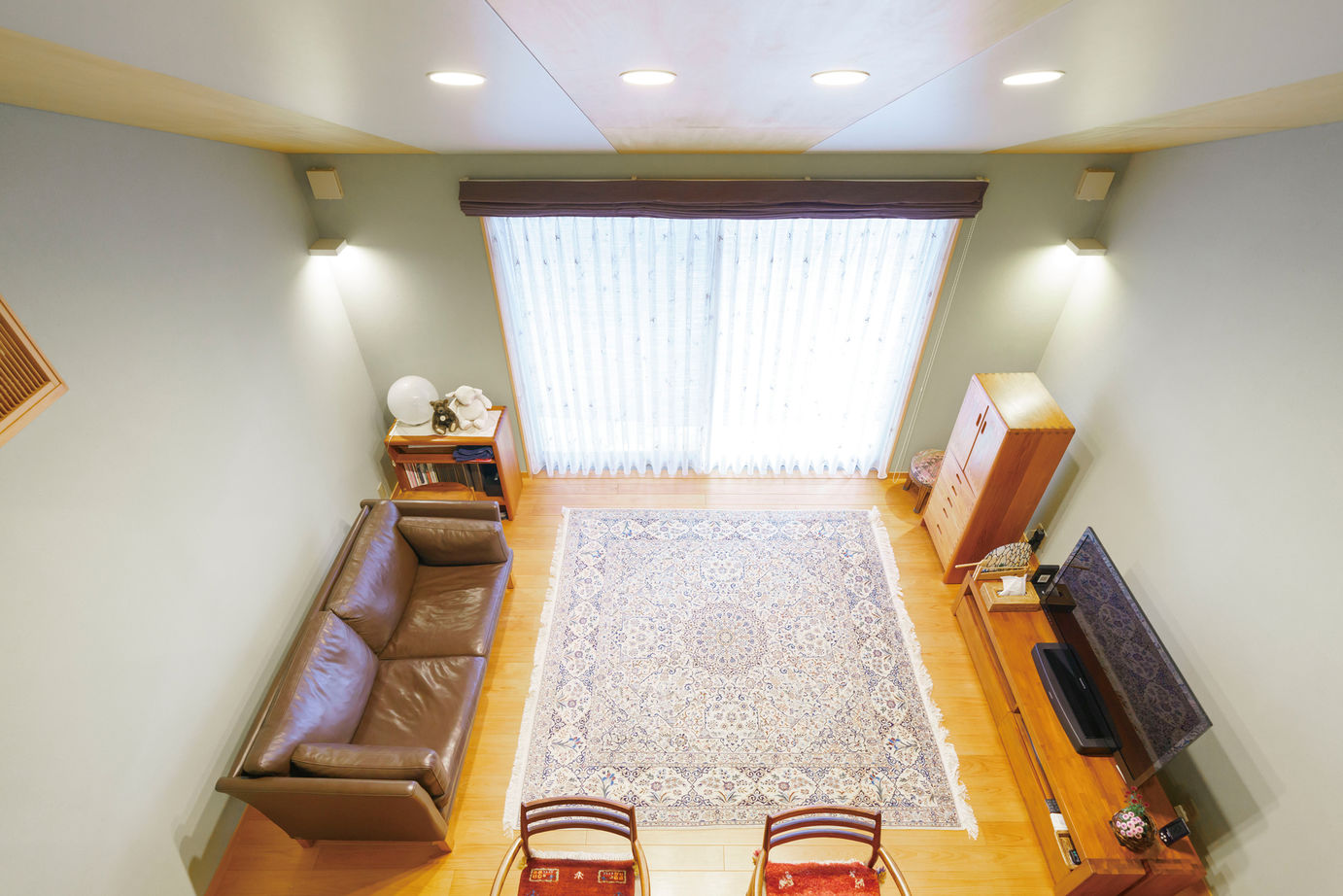 竹田工務店 【無垢材・平屋風】聚楽壁や北山杉など伝統的な素材を使った和モダンな家。10年経っても変わらぬ住み心地の建築実例画像2