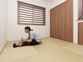 クレバリーホーム 【平屋】南欧テイストと雑貨店がテーマの全量買取型太陽光発電住宅の建築実例画像7