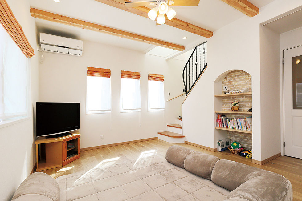 クレバリーホーム 憧れの南欧テイストに包まれながら、毎日の暮らしを心から楽しめる住まいの建築実例画像3