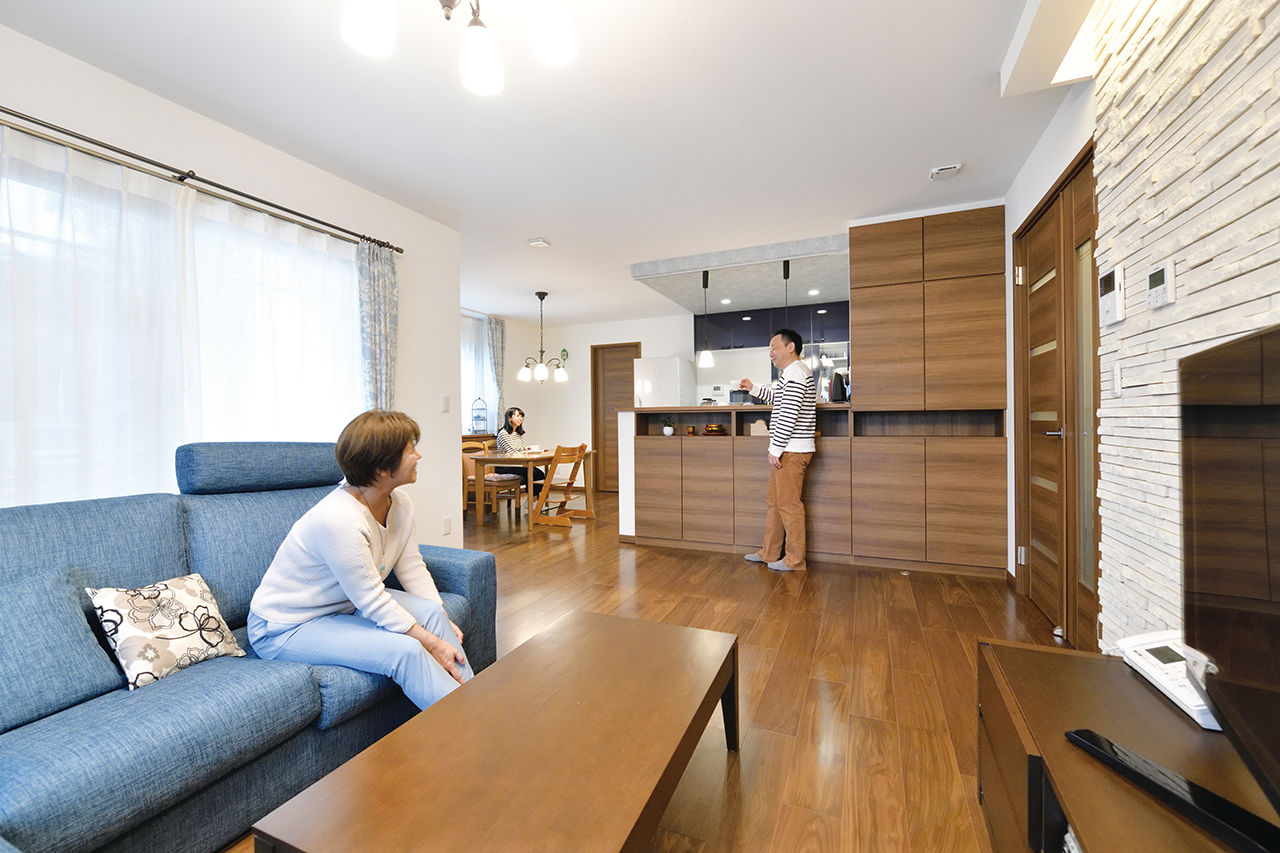 クレバリーホーム 家族団らんも一人のときも幸せ時間を満喫できる、音楽室のある住まいの建築実例画像1