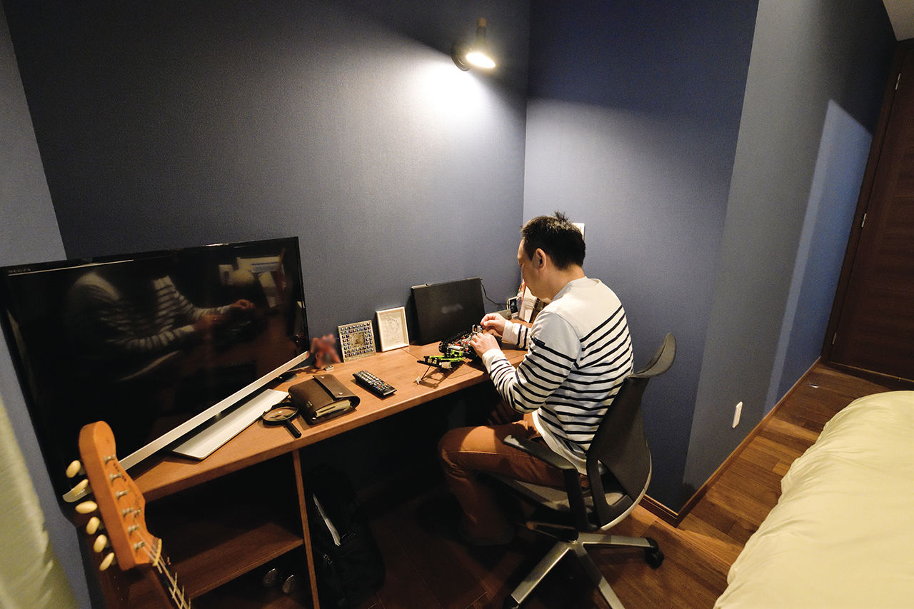 クレバリーホーム 家族団らんも一人のときも幸せ時間を満喫できる、音楽室のある住まいの建築実例画像4