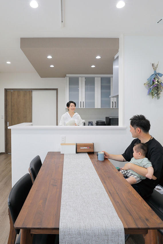 クレバリーホーム 時間のゆとりをうむ「家事ラク」な家で、家族団らんも趣味も満喫の建築実例画像2