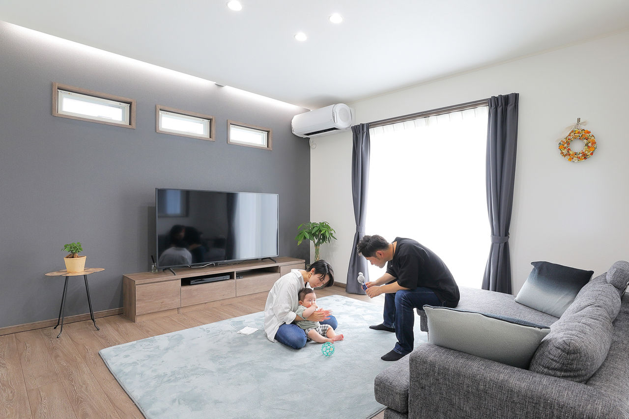 クレバリーホーム 時間のゆとりをうむ「家事ラク」な家で、家族団らんも趣味も満喫の建築実例画像3