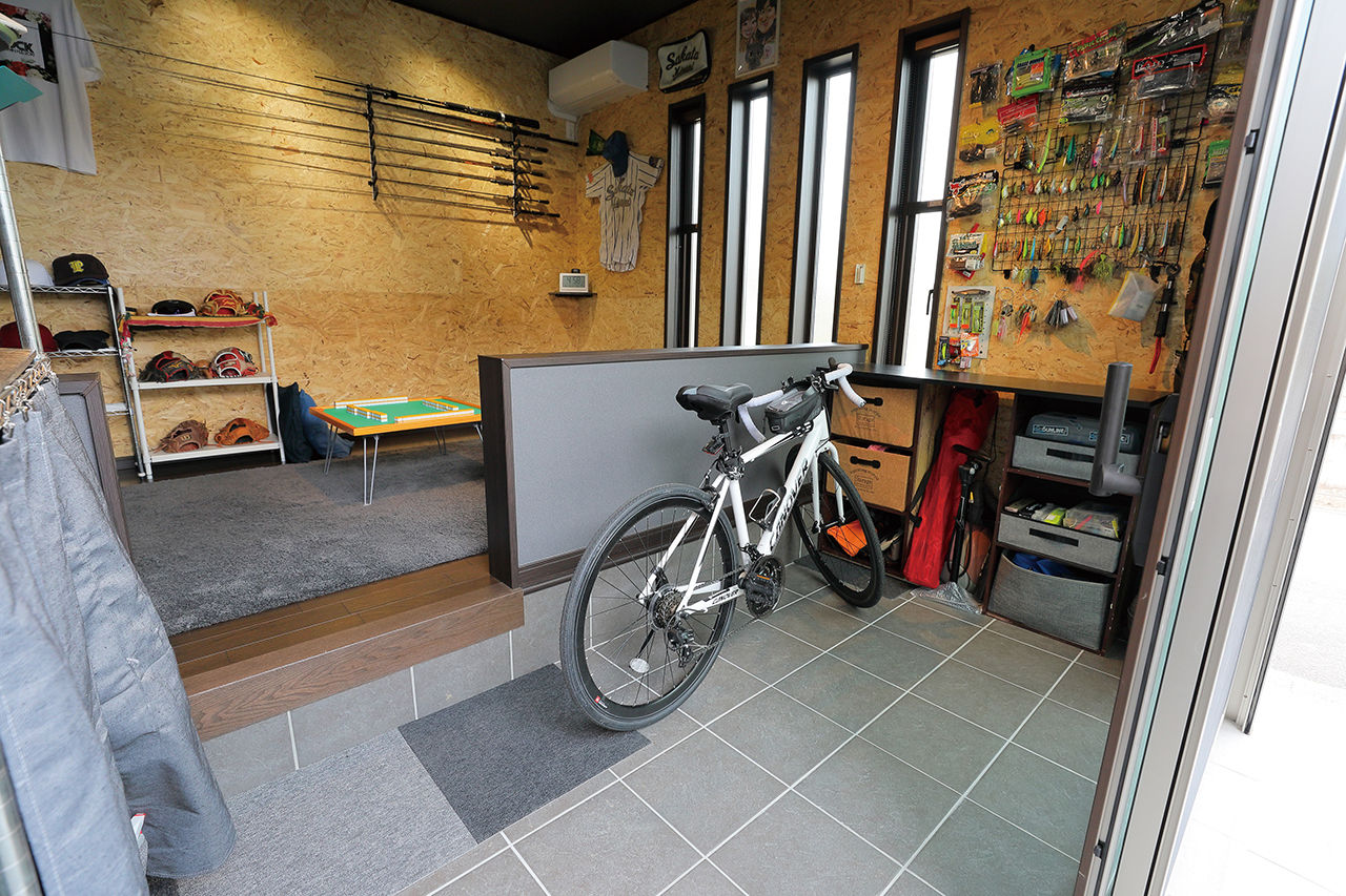 クレバリーホーム 時間のゆとりをうむ「家事ラク」な家で、家族団らんも趣味も満喫の建築実例画像4