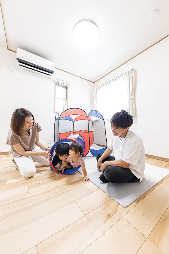 クレバリーホーム 家族が自然に集まる「センターリビング」の家の建築実例画像4