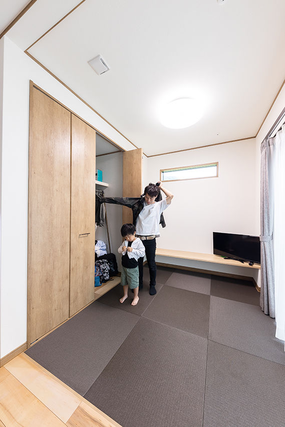 クレバリーホーム 家族が自然に集まる「センターリビング」の家の建築実例画像9