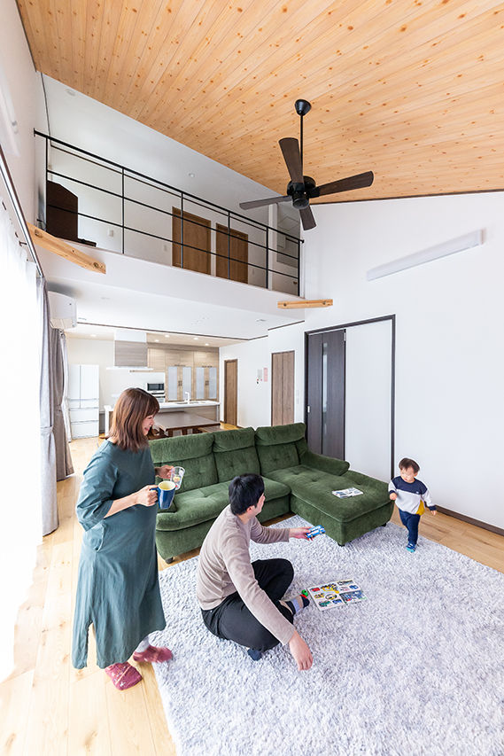 クレバリーホーム 今もこれから先も、ずっと快適に暮らせる“平屋のような2階建て”の建築実例画像2