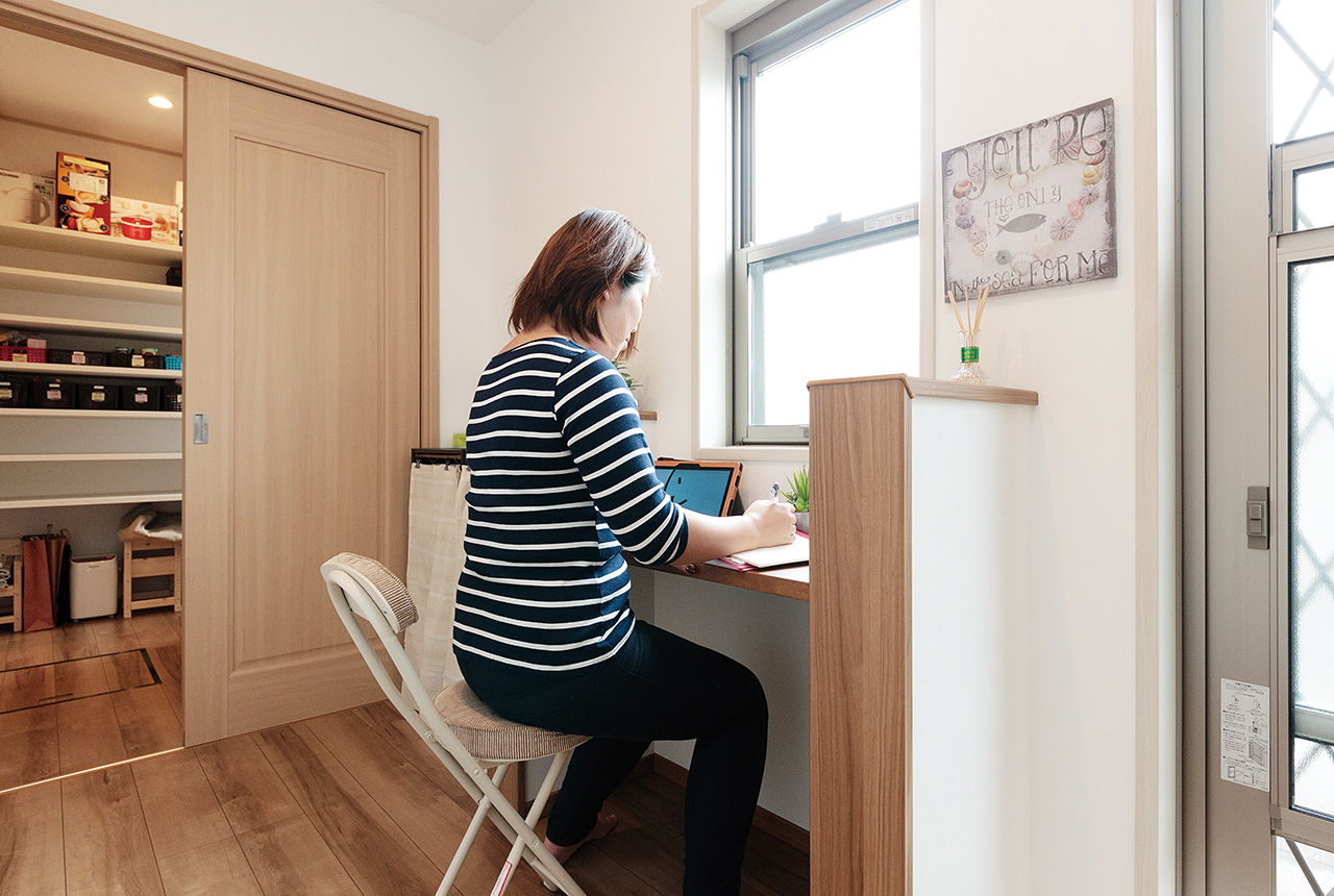 クレバリーホーム 【2000万円～2499万円／回遊動線／間取図有】使い勝手と好きなデザインを両立した大満足のマイホームの建築実例画像6