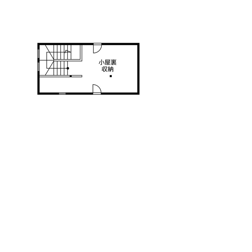 クレバリーホーム 【4000万円～／吹き抜け／間取図有】伸びやかな空間設計。デザイン性がもたらす上質な家族時間の間取り図（4LDK）小屋裏