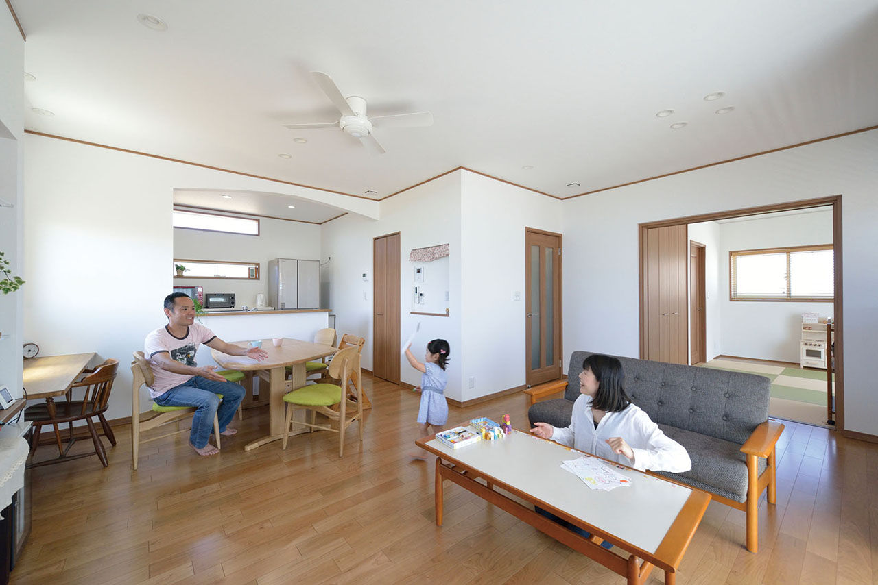 クレバリーホーム 【3000～3499万円／スクラッチブリックタイル／間取図有】上質な住まいで心地よい毎日を楽しむ家の建築実例画像3