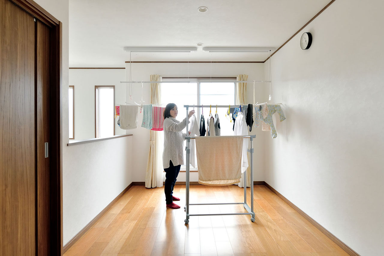 クレバリーホーム 【2000万円～2499万円／充実収納／家事がラク／間取図有】30帖超えの「LDK＋和室」でのびのび子育ての建築実例画像9