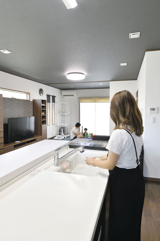 クレバリーホーム 【1500万円～1999万円／高気密・高断熱／家事がラク／間取図有】20代で叶えた、のびのび子育てできる住まいの建築実例画像5