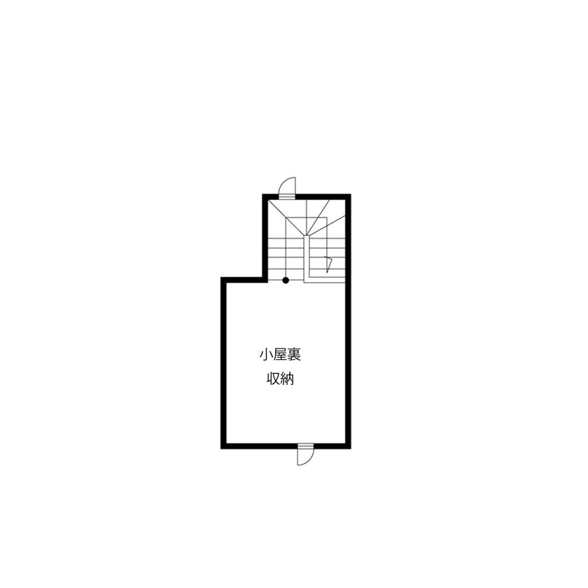 クレバリーホーム 【2500万円～2999万円／共働き世帯／間取図有】家事も子育ても、ふたりで取り組める工夫満載の住まいの間取り図（4LDK）小屋裏