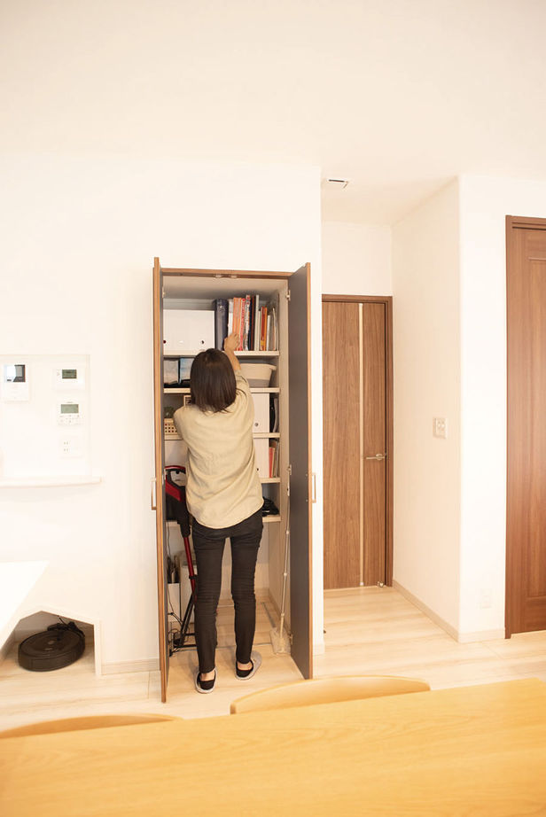 クレバリーホーム 【2500万円～2999万円／共働き世帯／間取図有】家事も子育ても、ふたりで取り組める工夫満載の住まいの建築実例画像8