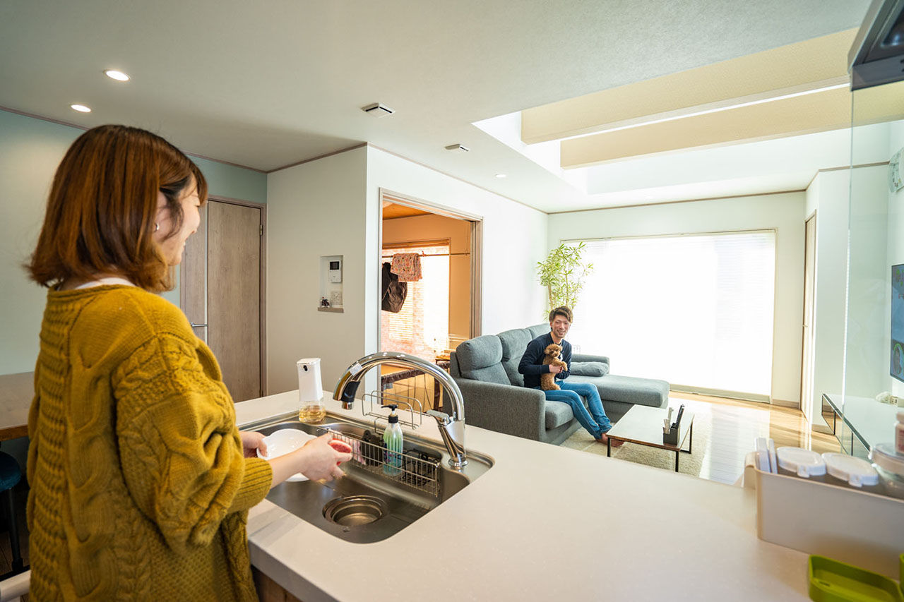 クレバリーホーム 【2500万円～2999万円／吹き抜け／高気密・高断熱／間取図有】愛犬との暮らしや趣味の時間も大切にした家の建築実例画像5