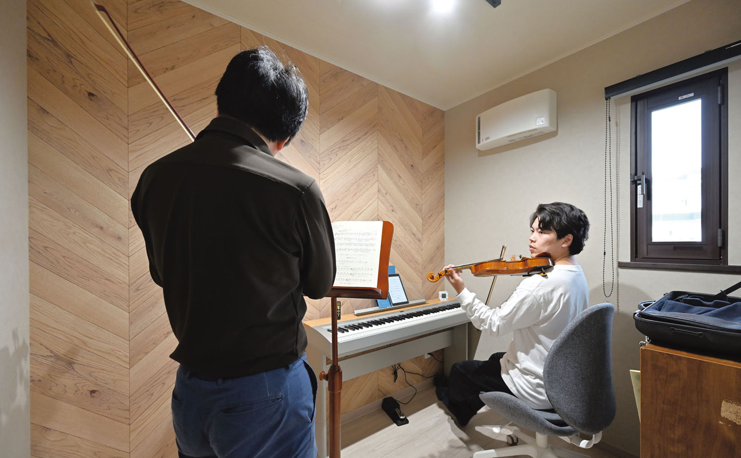 クレバリーホーム 【2000万円～2499万円／狭小／防音室／間取図】敷地21.7坪に2つのレッスン室。音楽家夫妻の夢が詰まった家の建築実例画像6