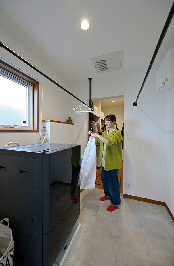 クレバリーホーム 【3000万円～3499万円／家事動線／収納充実／間取図有】子育てもデザインも楽しむ素敵なマイホームライフの建築実例画像9